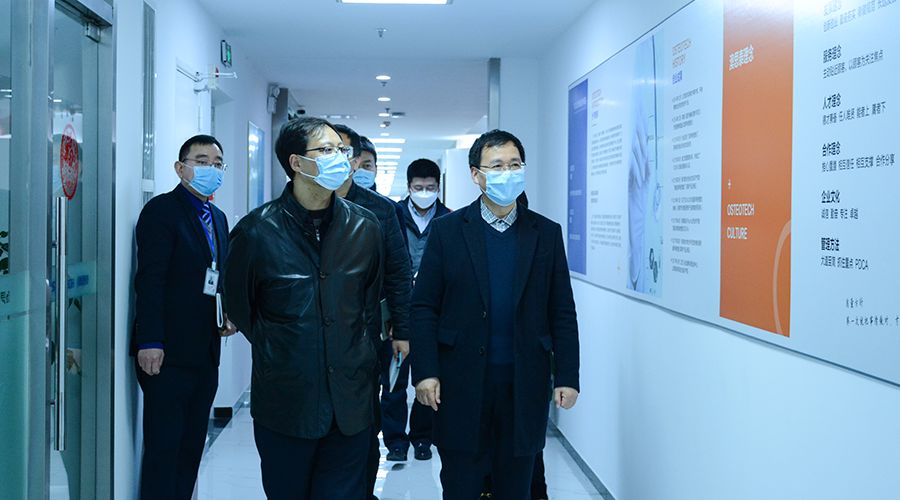 南京市棲霞區人民政府王生區長到科進調研 南京市棲霞區人民政府王生區長到科進調研